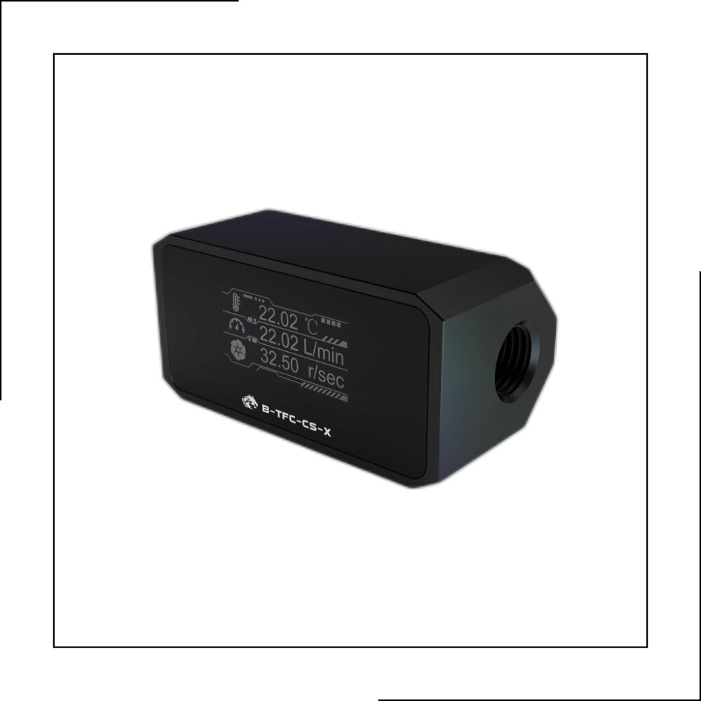 Digitaler Temperatur & Durchfluss Sensor B-TFC-CS-X