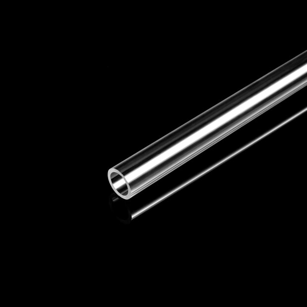 Tube acrylique rigide de 12 mm de diamètre - transparent