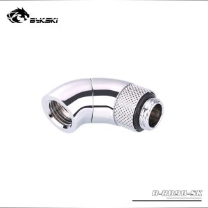 90-Degree Rotary Snake Fitting (Silver)