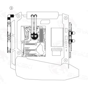ANTEC Striker Distro Plate (RGV-Antec-Striker)