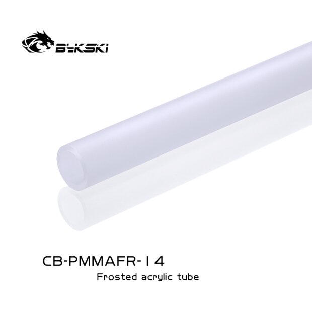 PMMA tube (14mm) satin 50 cm