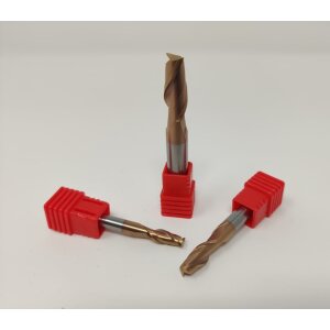 Schaftfräser Z=2 TiSiN Beschichtung VHM 55HRC