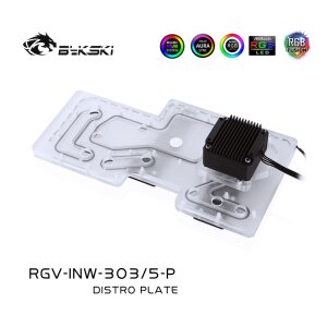Bykski - INWIN 303 / 305 Distro Plate RBW (RGV-INW-303/5-P)