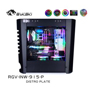 Bykski - INWIN 915 Distro Plate RBW (RGV-INW-915-P)