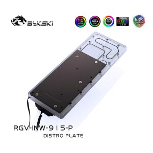Bykski - INWIN 915 Distro Plate RBW (RGV-INW-915-P)