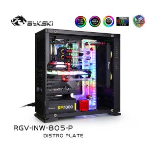 Bykski - INWIN 805 Distro Plate RBW (RGV-INW-805-P)