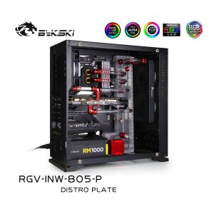 Bykski - INWIN 805 Distro Plate RBW (RGV-INW-805-P)