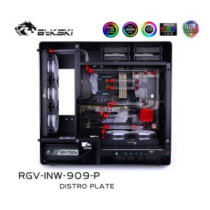 Bykski - INWIN 909 Distro Plate RBW (RGV-INW-909-P)