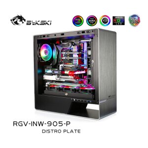 Bykski - INWIN 905 Distro Plate RBW (RGV-INW-905-P)