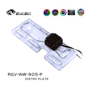 Bykski - INWIN 905 Distro Plate RBW (RGV-INW-905-P)