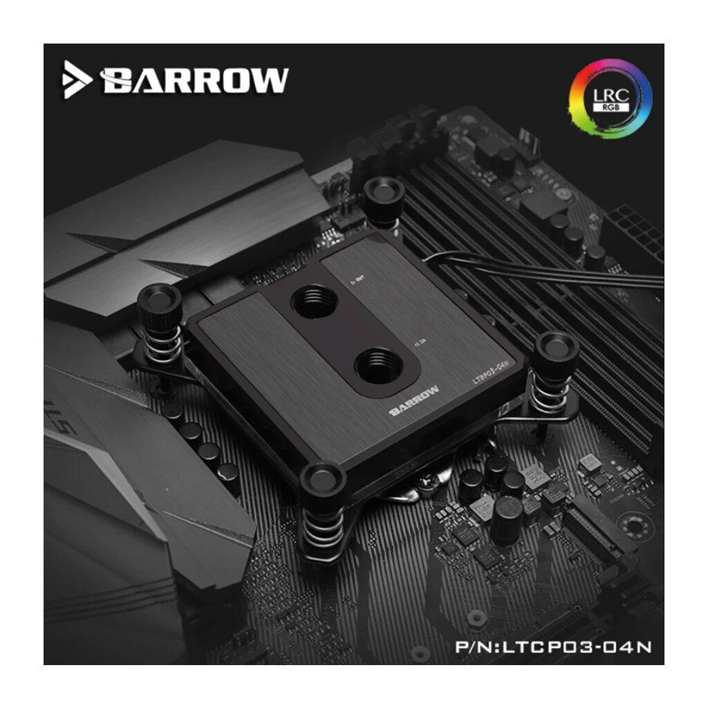 Barrow CPU water block for INTEL platform POM edition