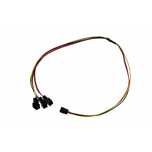 Phobya Y-Cable 3Pin Molex to 3x 3Pin Molex 60cm