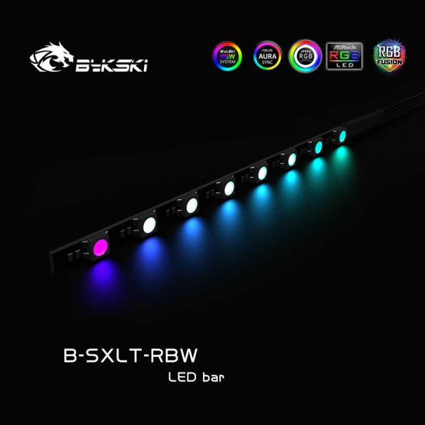 5v Water Block RBW LED Strip - 120mm (B-SXLT-120X8RBW)