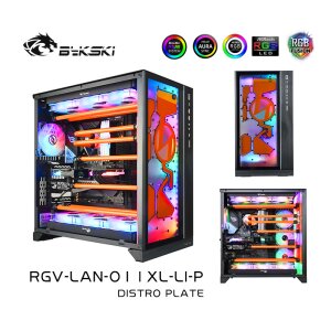 Bykski - Lian Li Dynamic XL Front Distro Plate RBW...