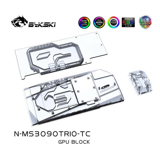 MSI TRIO X 3080 / 3090 (aktive Backplate)