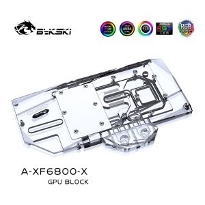 XFX RX6800 (avec plaque arrière)