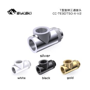 T-Stück Adapter 3-Fach drehbar