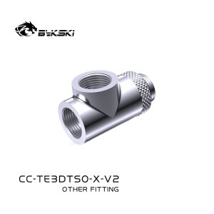 T-Stück Adapter 3-Fach drehbar