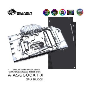 Asus Dual & Strix RX 6600 XT (avec plaque...