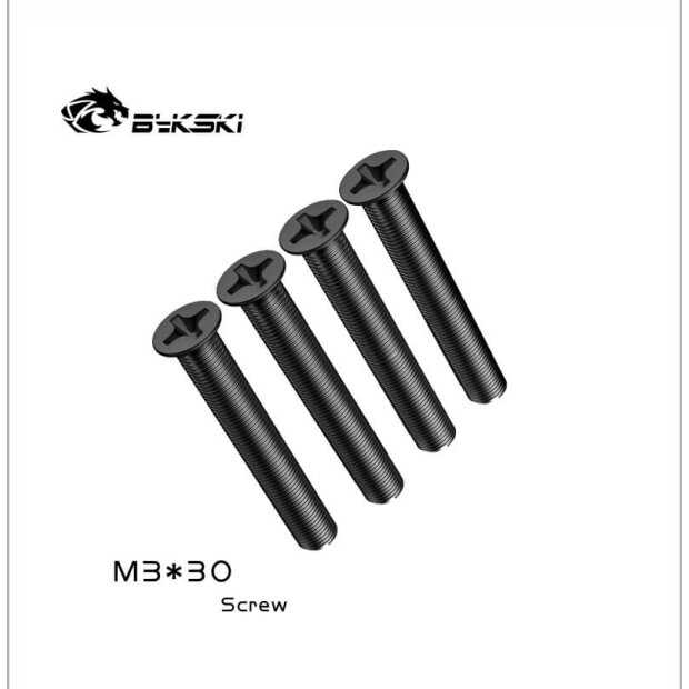 Bykski M3X30 mounting screws 4 pieces