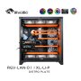 Bykski - Lian Li Dynamic EVO Front Distro Plate RBW (RGV-LAN-O11-EVO-LI-P)