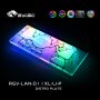 Bykski - Lian Li Dynamic EVO Front Distro Plate RBW (RGV-LAN-O11-EVO-LI-P)