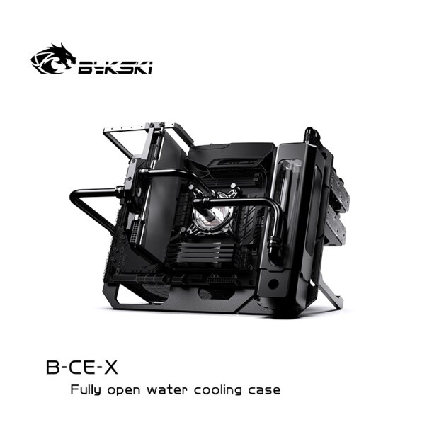 BYKSKI B-CE-X Boîtier Open Frame pour refroidissement à eau