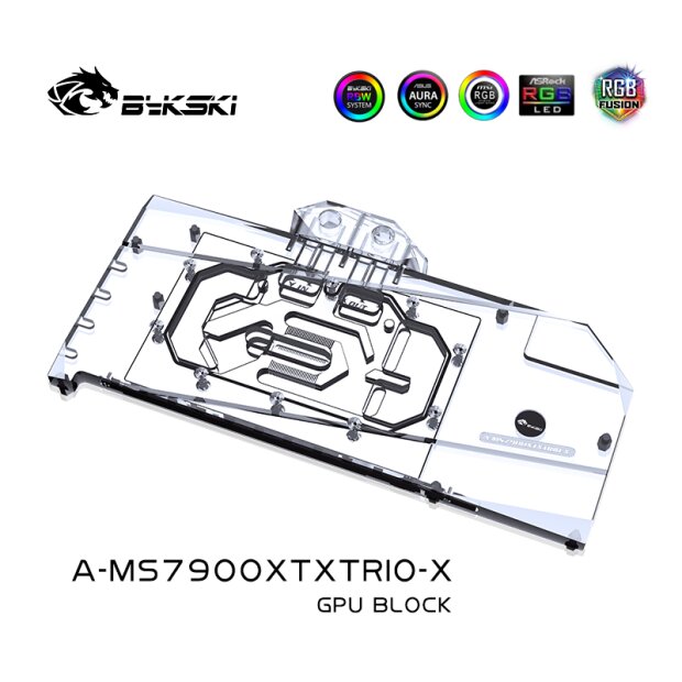 MSI RX 7900 XTX Gaming Trio Classic (avec plaque arrière)