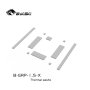 Thermal pad 100 X 14 X 1.5 with 6W/mK (4-pack)