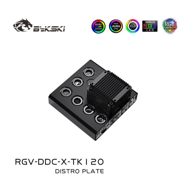 Bykski Universal Distro Plate 120mm