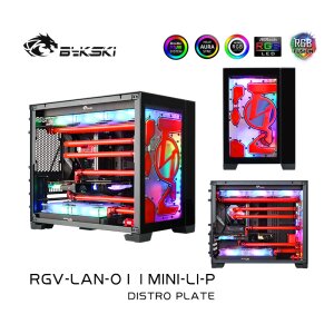 Bykski - Lian Li Dynamic Mini Front Distro Plate RBW...