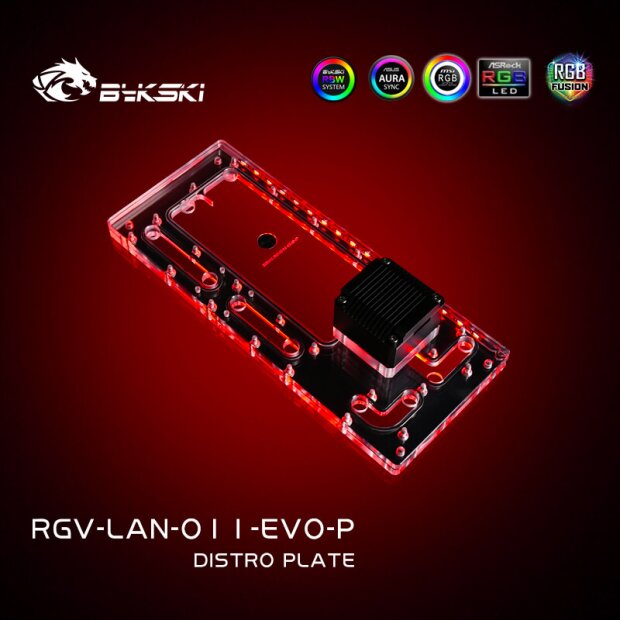 Lian Li 011D Evo C1 EVO Distroplate + DDC pump