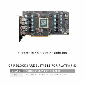 MSI RTX 4090 24G GAMING X SLIM  (inkl. Backplate)