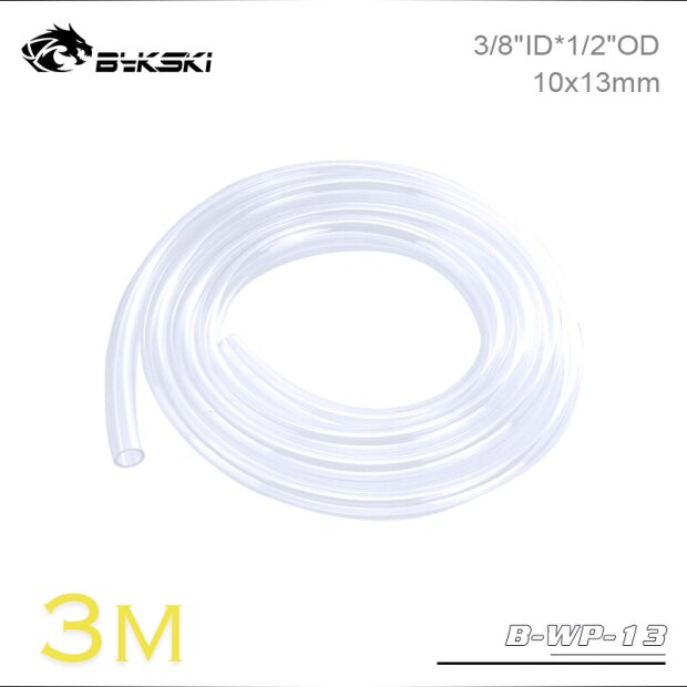 Bykski 10x13 Tube PVC - Clear (3m piece)