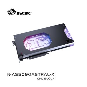 BYKSKI Geforce RTX 5090 ROG Astral with Backplate