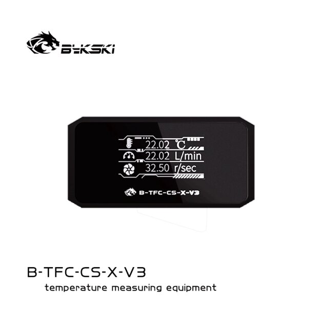 Digitaler Temperatur & Durchfluss Sensor B-TFC-CS-X-V3