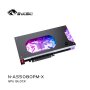 BYKSKI Geforce RTX 5080 ASUS Prime avec plaque arrière