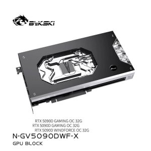 BYKSKI Geforce RTX 5090 Gaming + Windforce with Backplate
