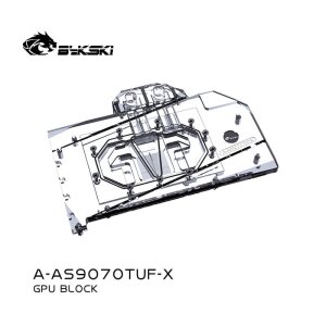 BYKSKI RX 9070 TUF Gaming OC mit Backplate