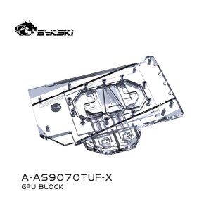 BYKSKI RX 9070 TUF Gaming OC mit Backplate