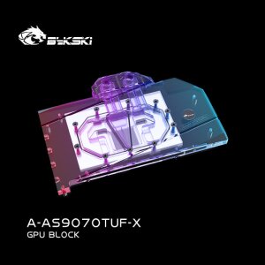 BYKSKI RX 9070 TUF Gaming OC mit Backplate