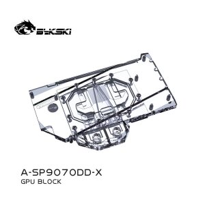BYKSKI RX 9070 Sapphire Pulse with Backplate