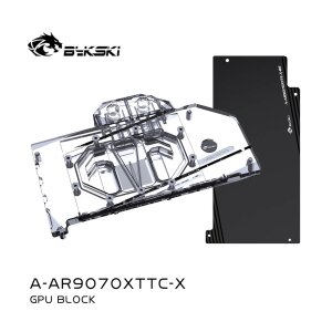 BYKSKI RX 9070 XT Taichi avec plaque arrière