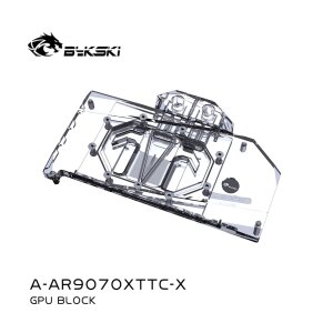 BYKSKI RX 9070 XT Taichi avec plaque arrière