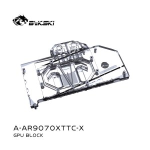 BYKSKI RX 9070 XT Taichi avec plaque arrière