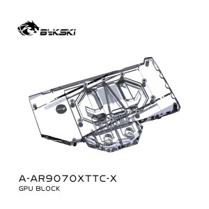 BYKSKI RX 9070 XT Taichi avec plaque arrière