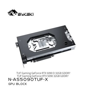 BYKSKI Geforce RTX 5090 TUF Gaming with Backplate