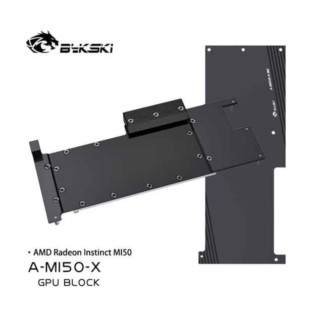 Bykski GPU Water Block for AMD Radeon Instinct MI50 (A-MI50-X)