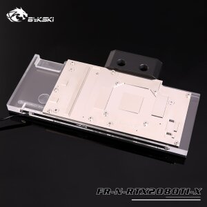 RTX 2080 TI Reference Waterblock with Cover