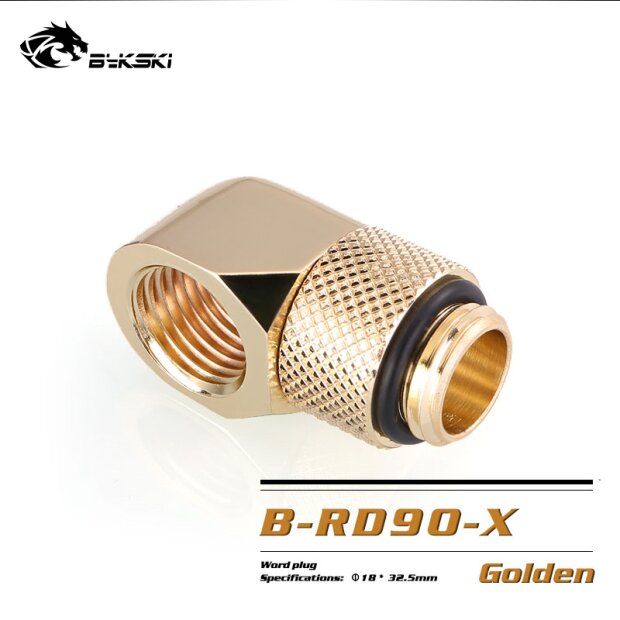 90° Winkel (Gold)